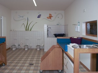 Wickelraum im Kindi