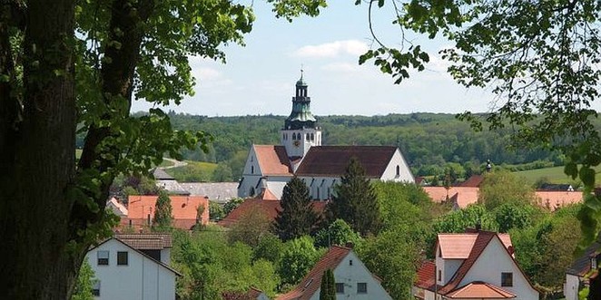 Blick auf Kaisheim